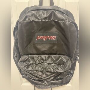 Jansport Black Satin Backpack